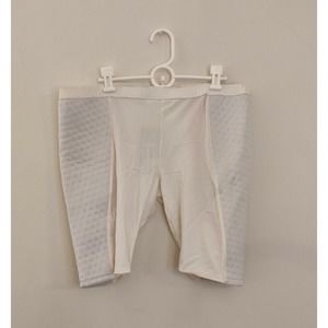 Under Armor New Women's Slider Shorts White Padded Size XXL Light Compression